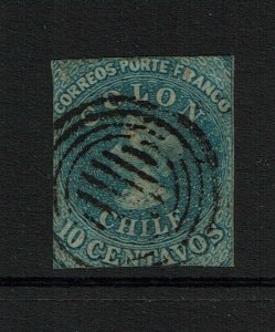 Chile SC# 5, Used - S12949