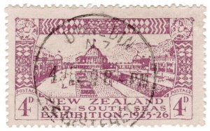 (I.B) New Zealand Postal : 4d Mauve (SG 465)