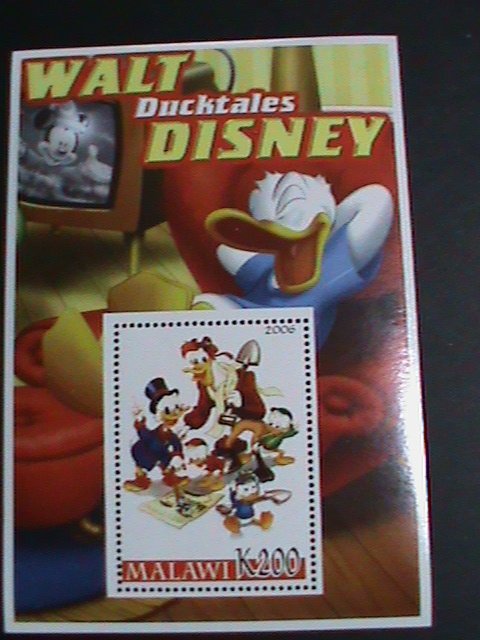 ​MALAWI STAMP-2006-DISNEY CARTOON STAMP-DONALD FAMILY MNH S/S SHEET VERY FINE