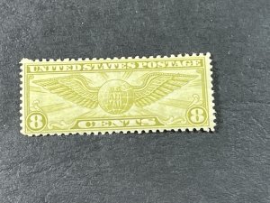 U.S.# C17-MINT/HINGED----SINGLE---OLIVE-BISTER---AIR-MAIL---1932