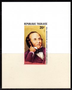 Togo 1979 Sc#1030 SIR ROWLAND HILL ORIGINATOR OF PENNY POSTAGE Deluxe S/S MNH