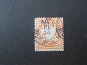 Germany Baden 1876 Sc 48 FU