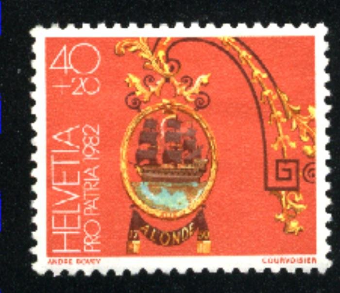 Switzerland B489   used VF 1982 PD