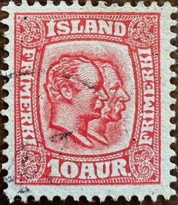 Iceland 1907-08 Sc. 76 Used