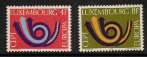 LUXEMBOURG SG906/7 1973 EUROPA MNH