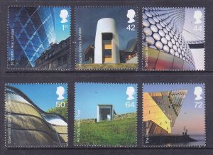 Great Britain 2378-83 MNH 2006 Modern Architecture Full Set of 6