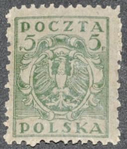 DYNAMITE Stamps: Poland Scott #94  MINT