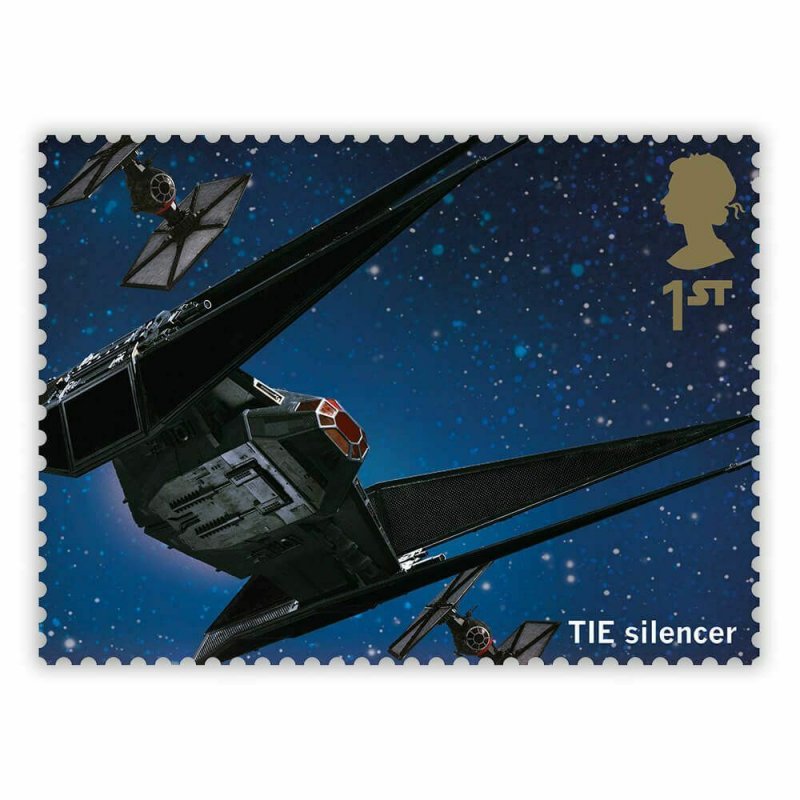 GB 4303d Star Wars TIE Silencer 1st single (1 stamp) MNH 2019 