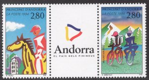 ANDORRA-FRENCH SCOTT 442A