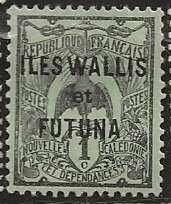 Wallis & Futuna Islands  || Scott # 1 - MH