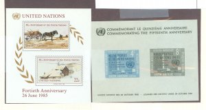 United Nations #85/449 Mint (NH) Souvenir Sheet