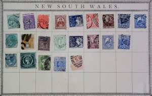 Australia New South Wales Used Stamps 20795-