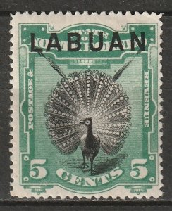 Labuan 1894 Sc 52 MH*