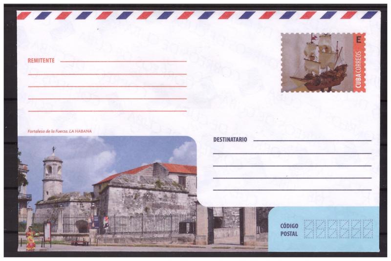 CUBA prestamped envelope 2018 Fort