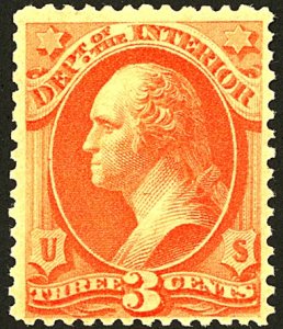 U.S. #O17 MINT OG HR