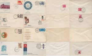 India Cover Lot D, 8 Different, UNESCO, Thakkar Bapa, Sports, Jamalal Bajaj