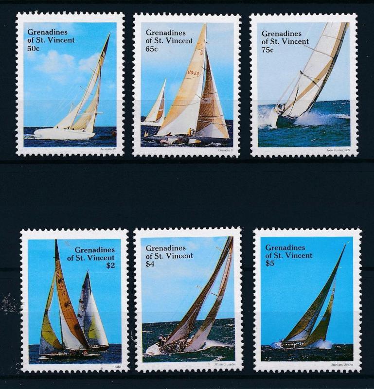 [44450] Grenadines of St. Vincent 1988 Sports Sailing MNH