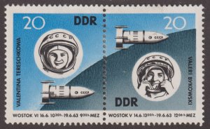 Germany DDR 656A Cosmonauts 1963