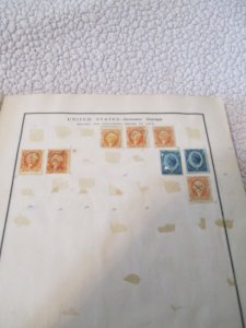 VEGAS - Battered 1928 Scott Album - OLD Stamps Incl China  >160 Photos! FE604