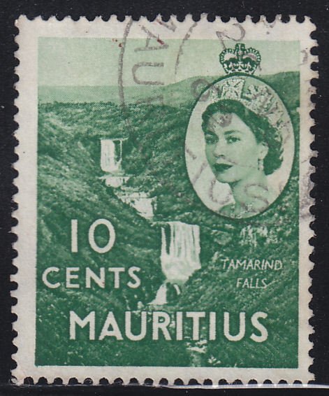 Mauritius 255 Tamarind Falls 1953