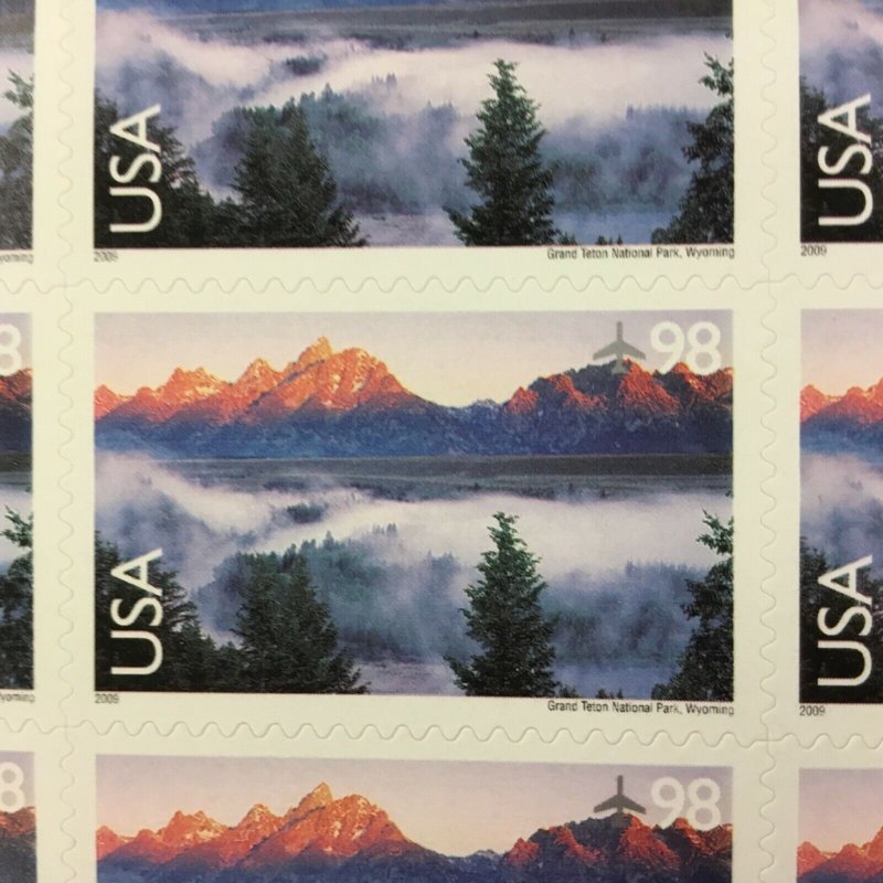 C-147     Grand Teton National Park, Wyoming    MNH 98¢ sheet of 20   2009