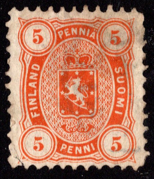 Finland Scott 18 Unused hinged.