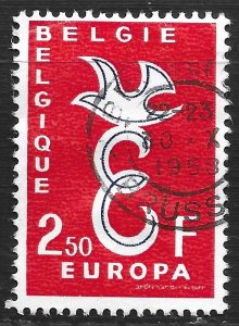 Belgium #527 2.50fr Europa - To The Service of the European Idea