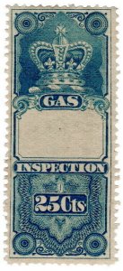 (I.B) Canada Revenue : Gas Inspection 25c (no control)