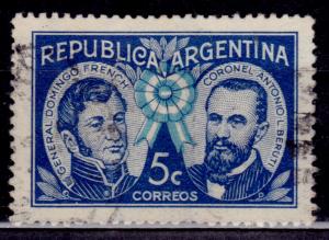Argentina 1941, General Domingo French & Antonio Beruti, Scott# 475, used