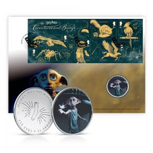 Royal Mail - Harry Potter - Limited Edition Medal Cover - Dobby The House Elf