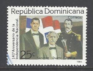 Dominican Republic Sc # 934 used (DT)