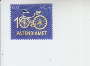 2019 Estonia Bicycle - Patent Office (Scott NA) MNH