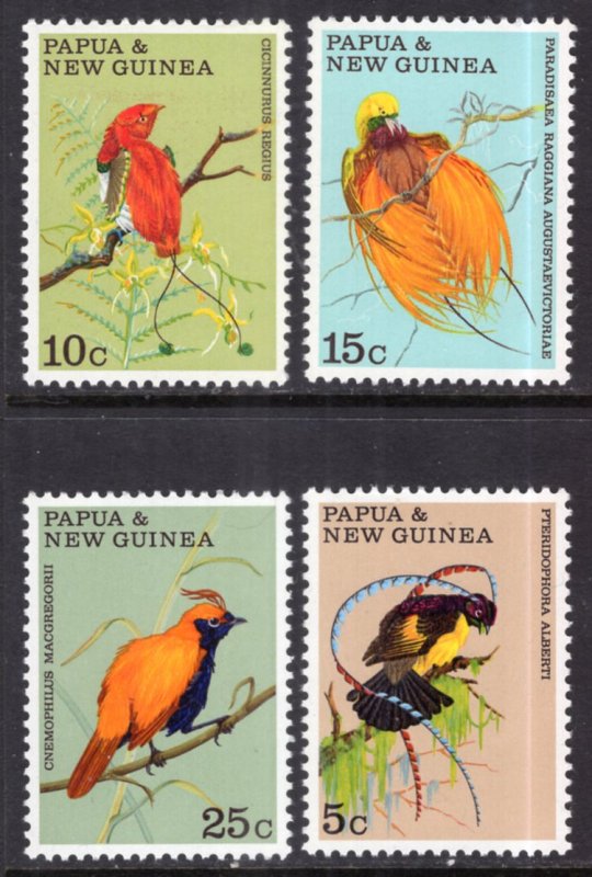 Papua New Guinea 301-304 Birds MNH VF