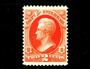 USAstamps Unused VF US Dept of Interion Jackson Scott O16 OG MHR