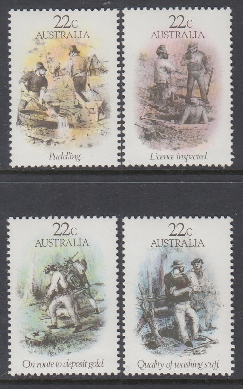 Australia 780-783 MNH VF