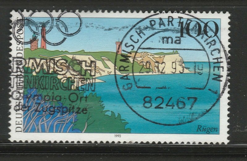 Bund FRG Mi. 1684 gest.1993 pictures Rugen Cape Arkona G Partenkirchen A23P62F16699-