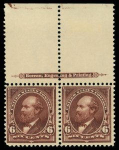 U.S Scott 271 pair og/nh