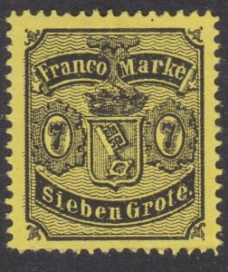 BREMEN GERMANY - an old forgery of a classic stamp - .......................C126