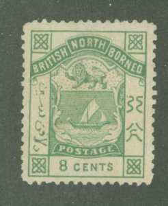 North Borneo #29 Unused Single