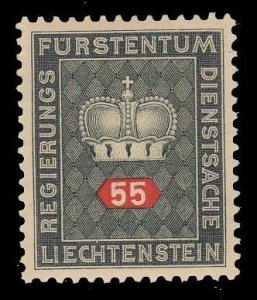 Liechtenstein O42 MNH