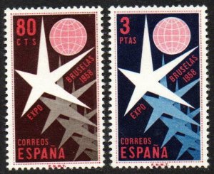 Spain Sc #877-878 Mint Hinged