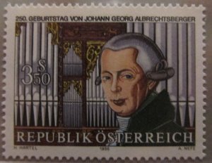 1986 Austria Commemorative VF-XF MNH** Stamp A22P25F9370-