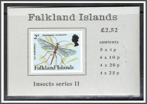 Falkland Islands SG#SB7 Insect Series II Booklet