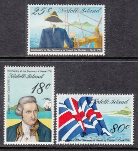 Norfolk Island 222-224 MNH VF