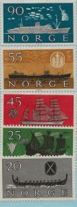 Norway 382-86 Set.  MH
