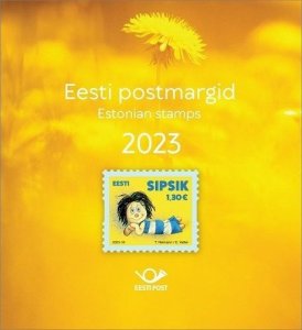 Estonia Estland Estonie 2023 Stamp Year set Omniva Eesti post in booklet MNH