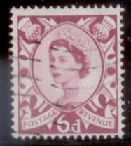 Great Britian Scotland 1958 SC# 3 Used L455