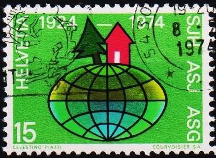 Switzerland. 1974 15c. S.G.876  Fine Used