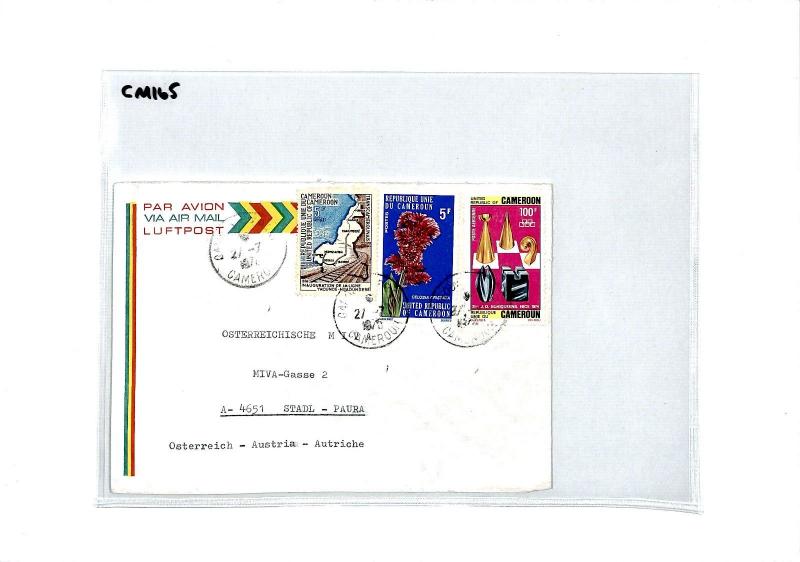 CM165 1976 *CAMEROON* Air Mail MIVA Missionary Cover 