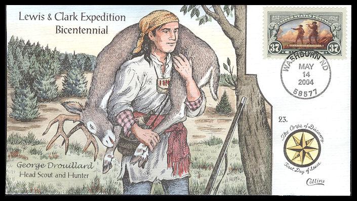 #3854 Lewis and Clark Collins FDC